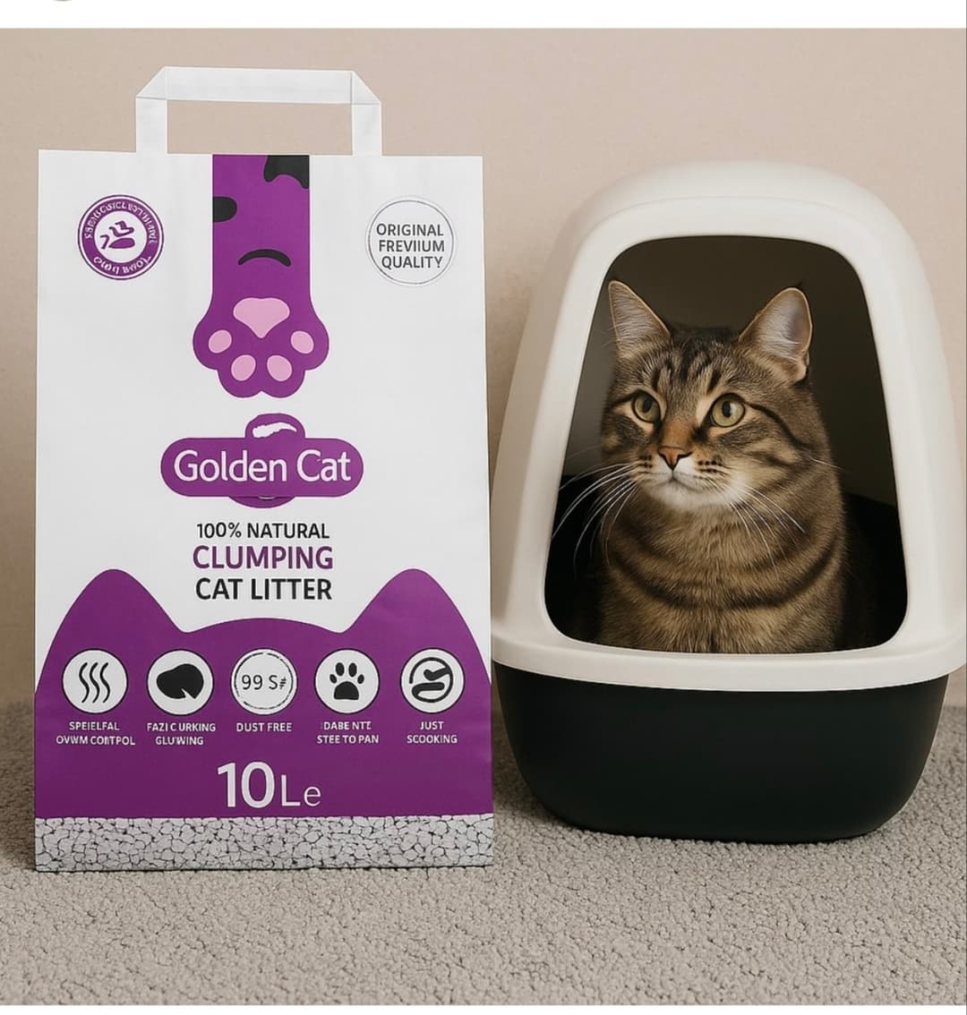 litière Golden cat