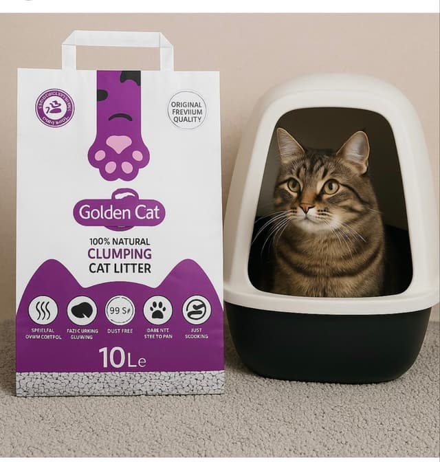 litière Golden cat image